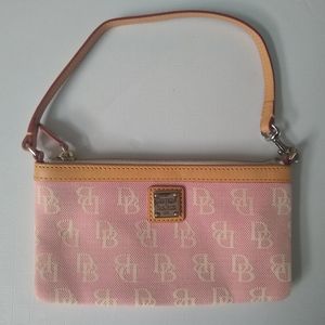 Dooney and Bourke Pink Wrist Bag